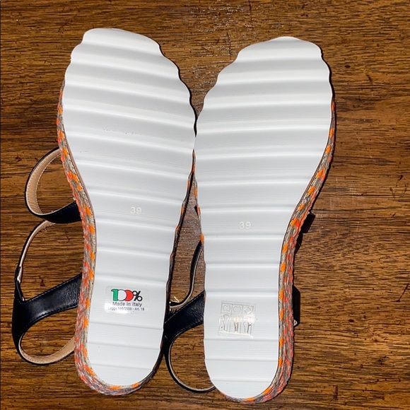 Mark Piace Strappy Wedge Espadrille Sandals - Picture 5 of 8